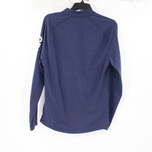 Orlebar brown sweatshirt men's large Bray Adventure Zip up in Navy nylon blend - Picture 5 of 7